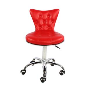 PU Leather Adjustable Living Room Chair With Wheels