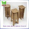 Full Color Printing Recycled Cardboard Furniture , Foldable cardboard chair