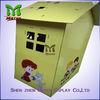 Custom Painting Corrugated Cardboard Kids Toys Eco - friendly Paperboard Playhouse