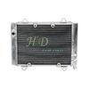 2 ROW  ATV Radiator KAWASAKI BRUTE FORCE 650 700  40MM