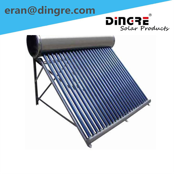 Passive solar water heater China supplier Solar geyser factory DR88