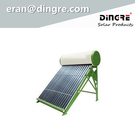 Non-pressurized Solar Water Heater with vacuum tube Factory China/DR-66