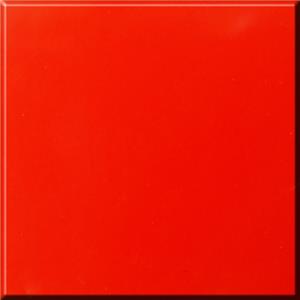 Pure Red MMA Solid Surface