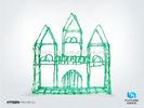 Portable & Chargable Led 3D Printing Pen , Colorful 3D Ink Pen