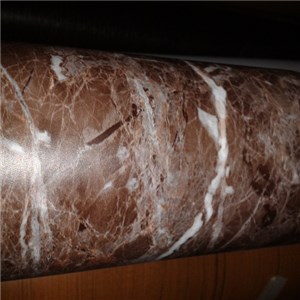 PVC Matt Marble Design Film For Wall Panel