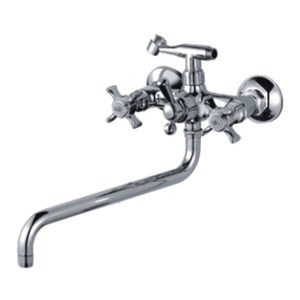 Brass Double Handles Bathtub Faucets