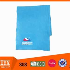 Embroidery Fleece Scarf