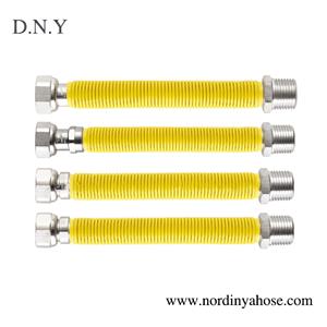DN12(1/2& quot;)Flexible PVC Coated Metal Gas Hose