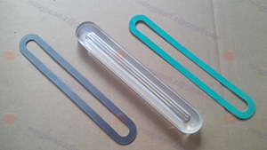 Reflex gauge glass and gasket