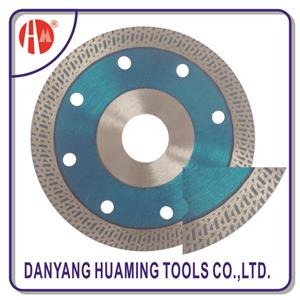 HM-59 Specially Designed For Cutting Porcelain Tile,marble And Granite Thin Tile Diamond Saw Blades