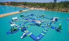 Giant Lake Inflatable Water Park Rentals , Inflatable Water Sports Equipment