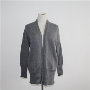 Sweater Coat For Women Jumper Plain Knitted Cardigan