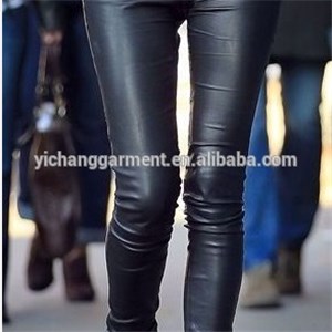 Women& acute;& acute;s Skinny-fit Leather Trouser