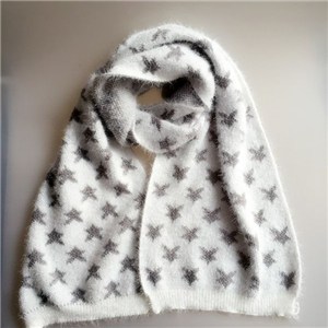 Latest design Acrylic mix color kid wrap knitted scarf manufacturers