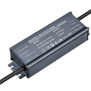 IP67 dimming 80w waterproof dali led street light driver