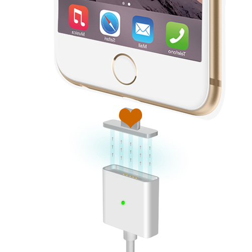 Magnetic Metal Cable USB Charger Cable Adapter For 8 PIN Phone Magnetic Charger Cable Adaptor 