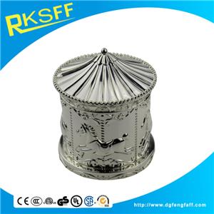 Zinc Alloy Merry-go-round Coin Bank