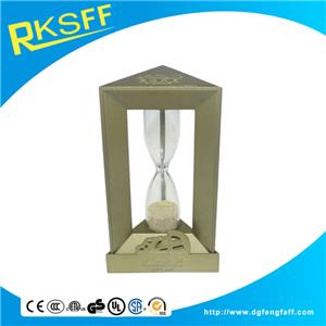 Zinc Alloy Brass Triangle Hourglass