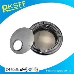 Zinc Alloy Silver Round Big Ashtrays