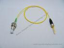 Coaxial Pigtailed Laser Diode , 1 - 20 mw Light source 405nm Laser Diode