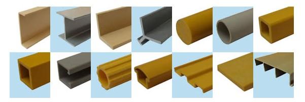 FRP PULTRUDED PROFILES WITH SQUARE TUBE
