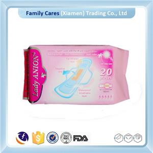 Yellow Chip Anion Sanitary Napkin