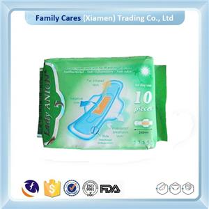 Green Chip Anion Sanitary Napkin