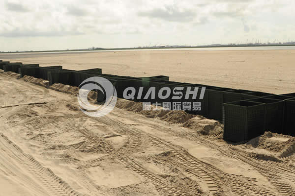 Qiaoshi barrier/gulf war blast wall wire mesh/fire barrier