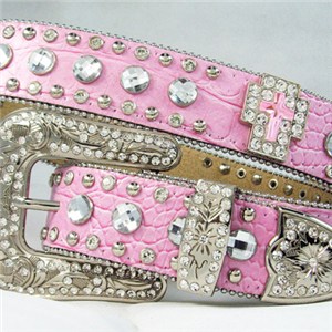 Rhinestone Belt For Lady