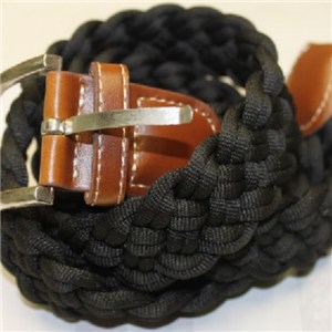 Black Webbing Belt