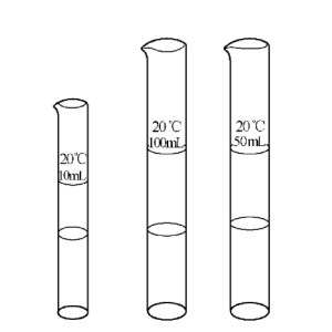 Glass Colorimeter Tube