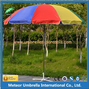 Middle Column Round Garden Umbrella