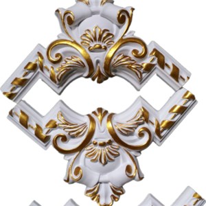 Polyurethane Ornament Accessory Moulding Models