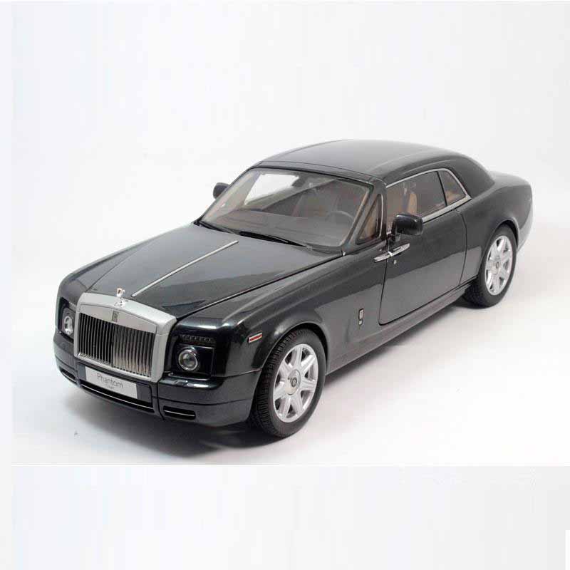 Simulation Alloy Car Model Phantom 1:18 Black 34cm(13.4& quot;) With Box