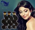 Virgin Remy Human Hair Extensions , Virgin Brazilian Hair Bundles