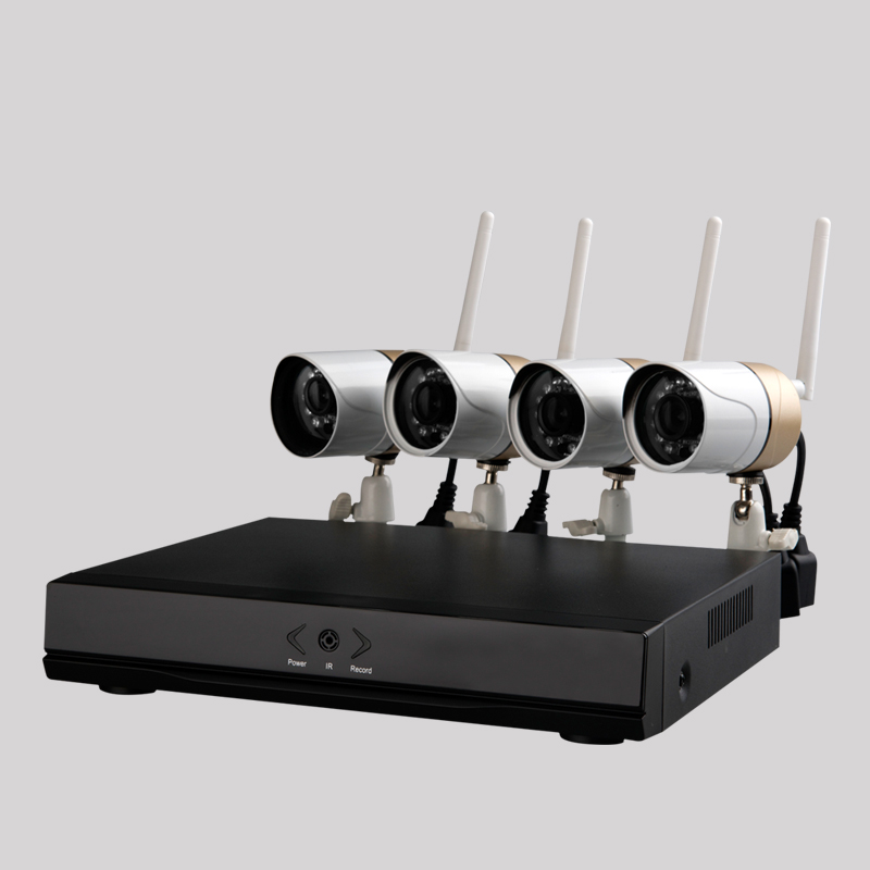 1x 4CH 1080P NVR 4x 720P IP camera