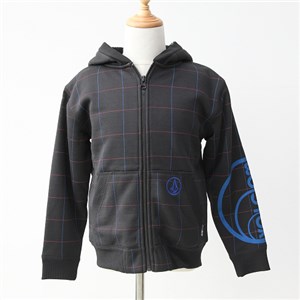 Children Zip Hood Poly Fabric