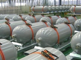 470L Mirro-clean Polished Y-ton Cylinder