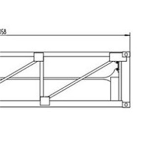 20FT Clean Polished Jumbo Tube Skid
