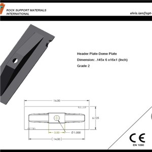 Header Plate