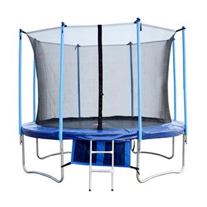 10FT Family Gardon Amusement Round Spring Trampoline With Net Inside