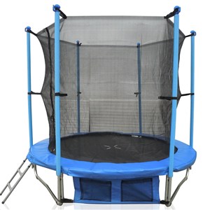 6FT Family Gardon Amusement Round Spring Trampoline With Net Inside