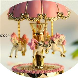 Plating Carousel Music Boxes