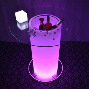 LED Multipurpose Glowing Wine Bucket Or Cocktail Table