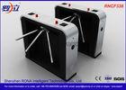 Semi - Automatic Tripod Turnstile Gate , Pedestrian Access Waist High Turnstiles