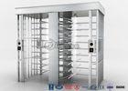 Automatic Security Full Height Turnstile Double Lane With Impact Resistance