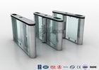 Anti - Collision Walk Through Metal Swing Gate For Bus Station Card Reader System