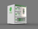 Wall Mounted Commercial Charging Stations Cell Phones 3 Cabinet Green Tecnology