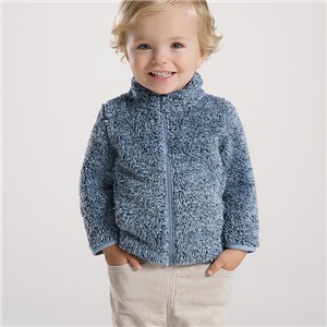 Soft Coral Fleece Fluffy Kids Boys And Girls Tights Coat