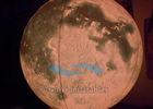 PVC Planet Helium Large Inflatable Globe Of The World Scratch Proof